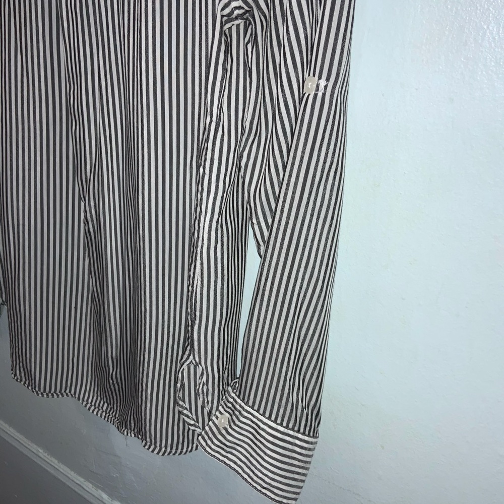 Thread + Supply Striped Button Down Size Medium - image 5